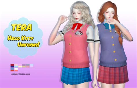 My Sims 4 Blog Tera Kimonos By Zauma Sims 4 Anime Sim