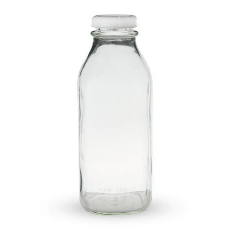 Libbey Glass Milk Bottle With Lid 335 Oz