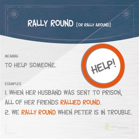 Wanna Learn English Rally Round Or Rally Around