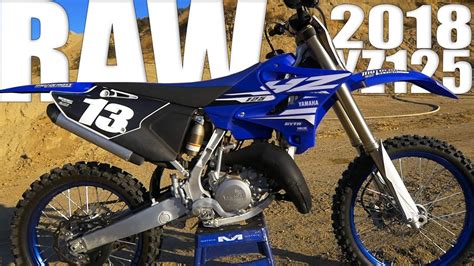 2018 Yamaha Yz125 2 Stroke Raw Motocross Action Magazine Youtube
