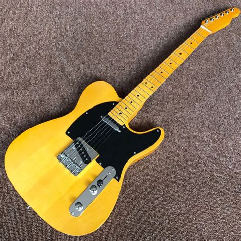 Best Custom Shop Newhigh Quality Yellow Tele Guitar Ameican Standard