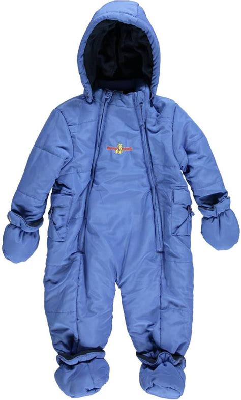 Fourcast Baby Boys Alluvial Snowsuit Royal Blue 6 12 Months