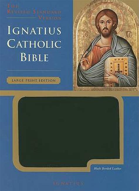 Ignatius Catholic Bible Rsv Large Print By Press Staff Ignatius Bonded