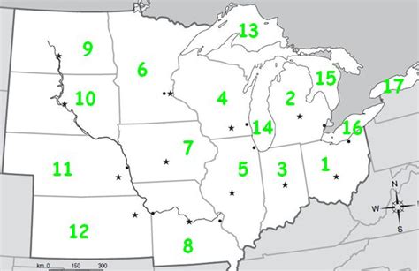 States And Capitals Midwest Plus Great Lakes Proprofs Quiz