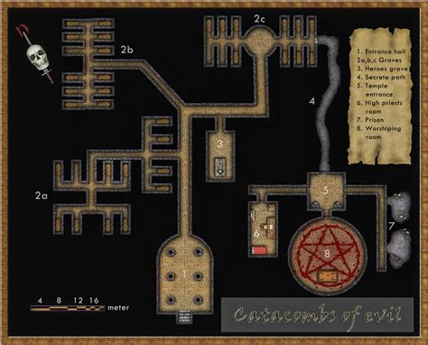 Blog Archive Catacombs Of Evil A Short Dd3 Tutorial Dungeon Maps