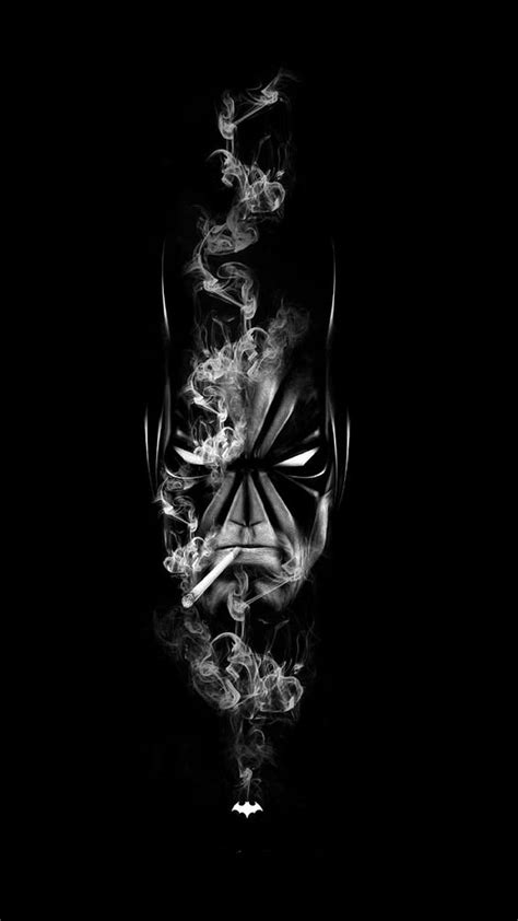 Batman Smoke Hd Phone Wallpaper Peakpx