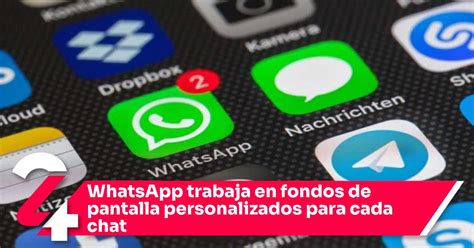 Whatsapp Trabaja En Fondos De Pantalla Personalizados Para Cada Chat Noticias24siete