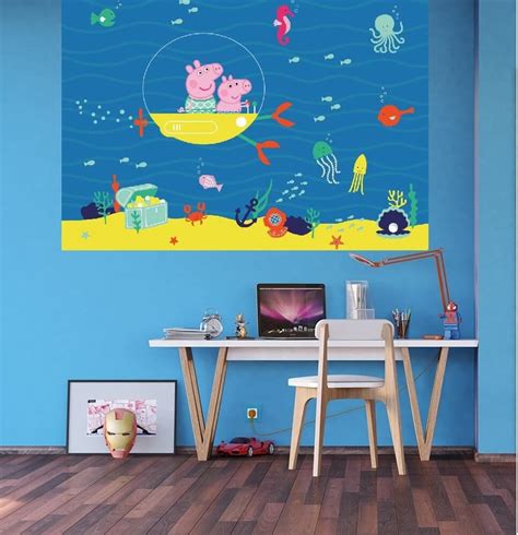 Peppa Pig Small Premium Wall Murals Buy It Now