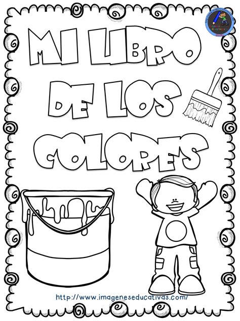 Mi Libro De Los Colores Para Colorear 1 Imagenes Educativas