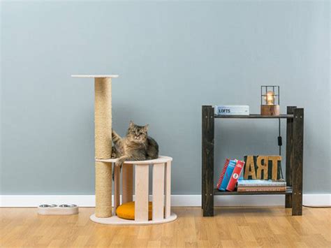 Handcrafted Modern Cat Trees From Ukraine Hauspanther Modern Cat