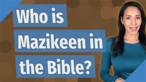 Who Is Mazikeen In The Bible Youtube