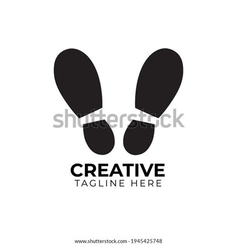 Shoe Sole Logo Design Vector Template Stock Vector Royalty Free