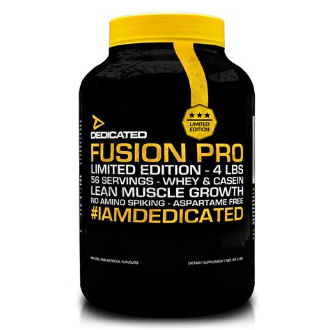 Dedicated Fusion Pro 1800g Limited Edition Muscleshop Aukščiausios
