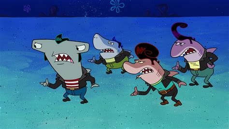 Spongebuddy Mania Spongebob Episode Sharks Vs Pods