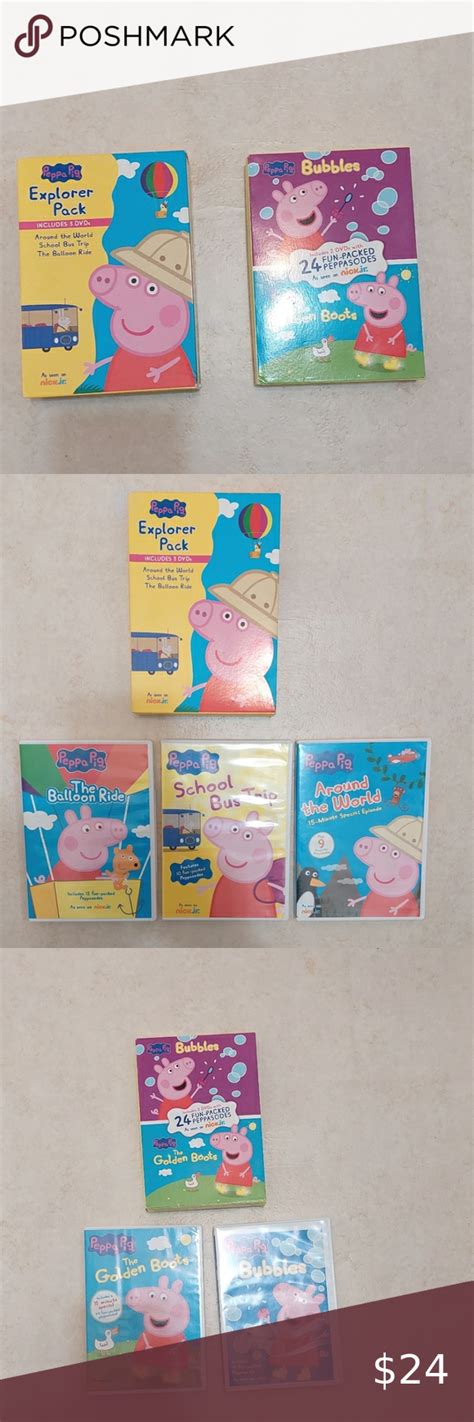 Peppa Pig Dvd Bundle Peppa Pig Dvd Peppa Peppa Pig