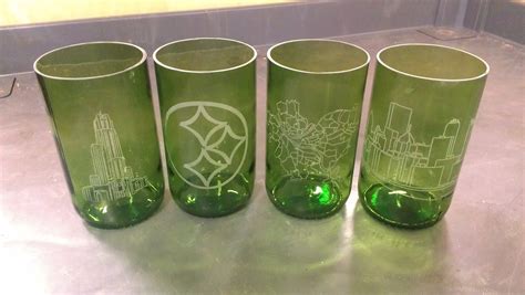 Laser Engraved Recycled Wine Bottle Glasses 5 Steps With Pictures Instructables