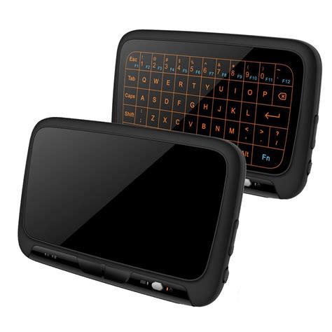 Full Touchscreen Mini Wireless Keyboard 24ghz H18 Backlight No