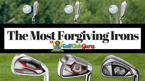 The Most Forgiving Irons In Golf Golf Club Guru
