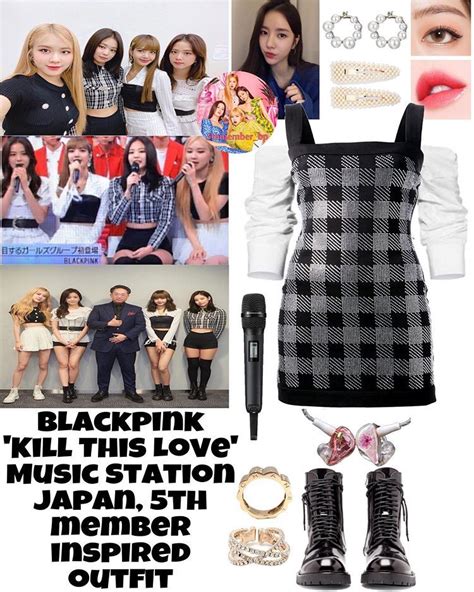 5thmember Bp в Instagram Blackpink Music Station Japan 5th Member Inspired Outfit
