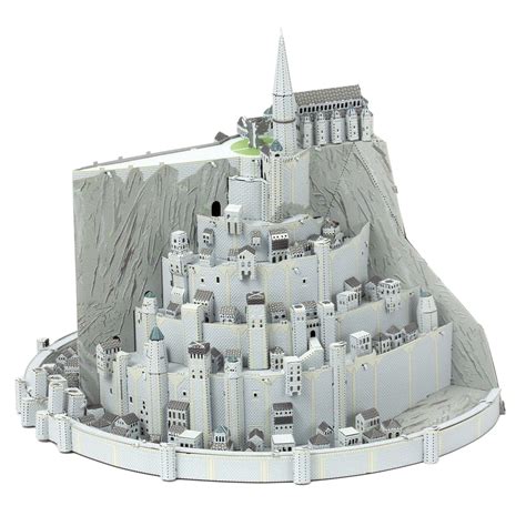 Fascinations Minas Tirith Metal Earth Lord Of The Rings Premium Series