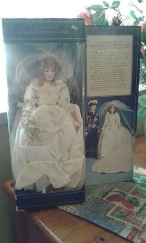 Princess Diana Porcelain Doll Wedding Dress Princess Diana Royal