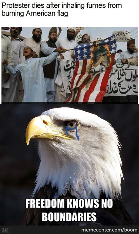 Freeeeeeedom American Flag American Bald Eagle