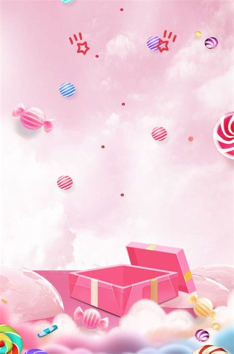 Hd Candy Romantic Background Planos de fundo Balões cor de rosa
