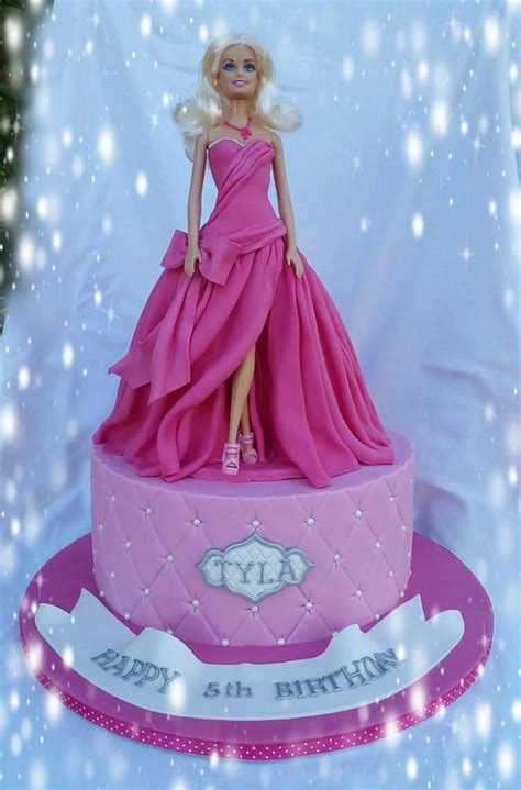 Princess Barbie Cake Bolo De Aniversario Princesa Bolo De Aniversário Da Barbie Bolos Temáticos