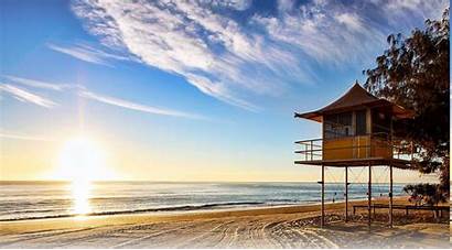 Beach Australia Sunrise Lifeguard Nature Sea Landscape