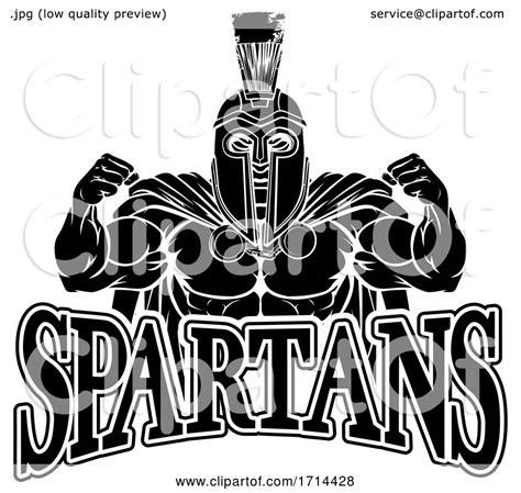 Spartan Trojan Sports Mascot By Atstockillustration 1714428