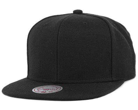 Blank Black Snapback Mitchell And Ness Caps