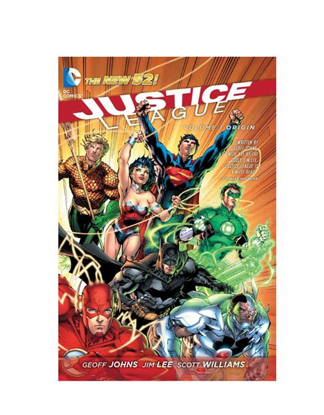 Justice League Vol 1 Origin Zia Comics