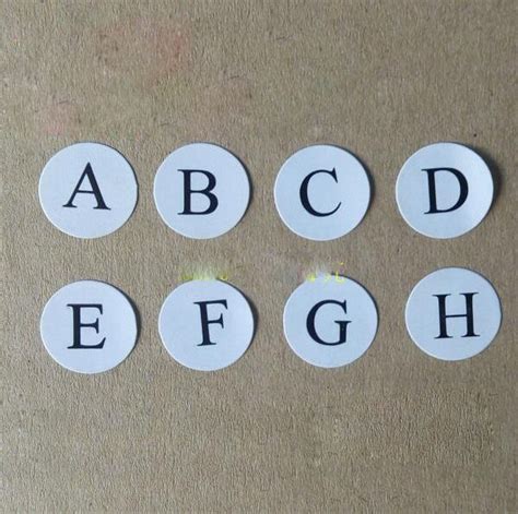 Printable Sticker Letters