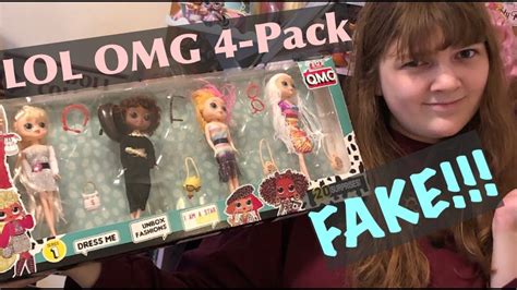 More Lol Surprise Omg Fake Vs Real Doll Comparison How To Spot Fake L O L O M G Series 1 4