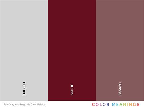 27 Colors That Go With Burgundy Color Palettes Color Meanings
