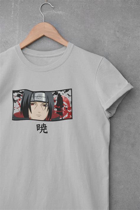 Itachi Uchiha Akatsuki T Shirt Naruto Shippuden T Shirt Etsy
