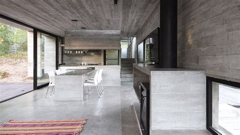 Raw Concrete Home Has Everything Inside Built From Concrete