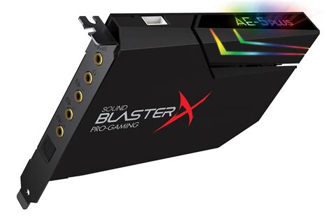 Creative introduces the new Sound BlasterX AE-5 Plus soundcard | KitGuru