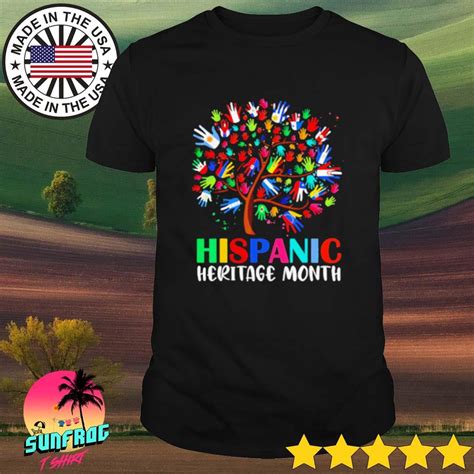 Hispanic Heritage Month Proud Hispanic Latino Americans Shirt Hoodie