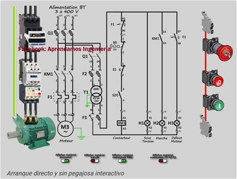 Diagrama De Control Electrico De Arranque Y Paro De Un Motor Reseñas