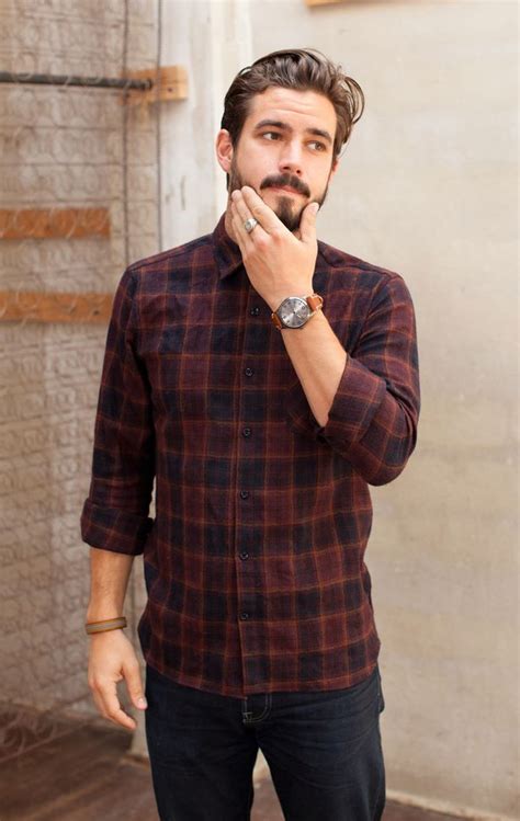 How To Wear A Checked Shirt Male Vlrengbr