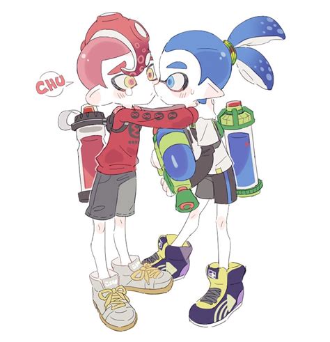 Inkling Octoling Inkling Boy And Octoling Boy Splatoon And More