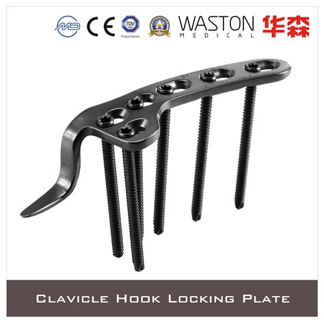 Titanium Clavicle Hook Locking Plate With Available Combined Or Multi