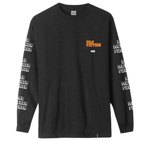 Huf X Pulp Fiction Bad Mother Fucker Long Sleeve T Shirt Natterjacks