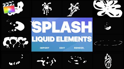 Free after effects and premiere pro extension. Splash Elements - Final Cut Pro Templates | Motion Array