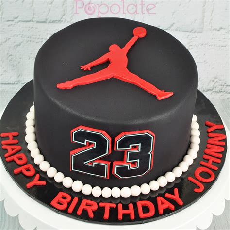 Michael Jordan jumpman cake - Popolate