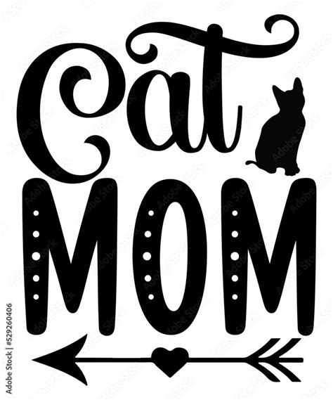 Cat Mom Svg Bundle Cat Quotes Svg Mom Svg Cat Funny Quotes Mom Life
