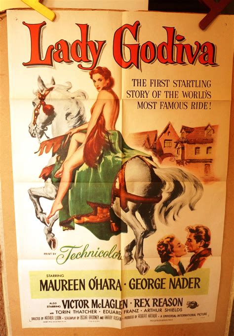 Excited To Share The Latest Addition To My Etsy Shop Lady Godiva Original 1955 Movie Poster