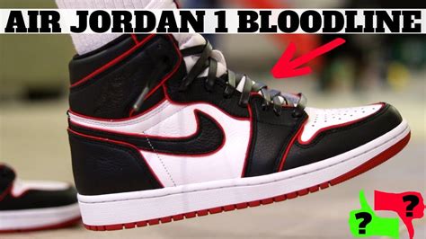 The black and red combination pays tribute to the chicago bulls and the red 'bloodlines' throughout the entire upper makes this sneaker extra distinctive. BLACK FRIDAY AIR JORDAN 1 BLOODLINE REVIEW + ON FEET - YouTube