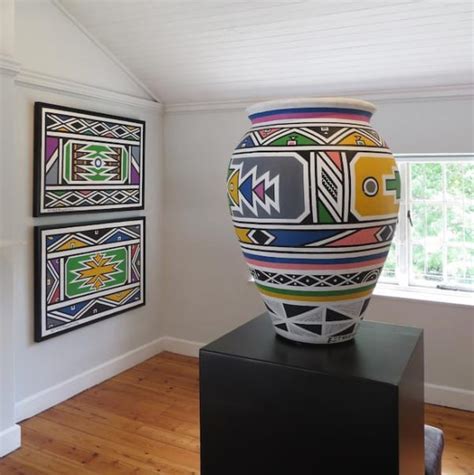 Esther Mahlangu Exhibitions The Melrose Gallery